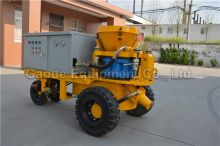Gaodetec GSZ3000E 5m3/h electric wet mix concrete spraying machine for tunnel building